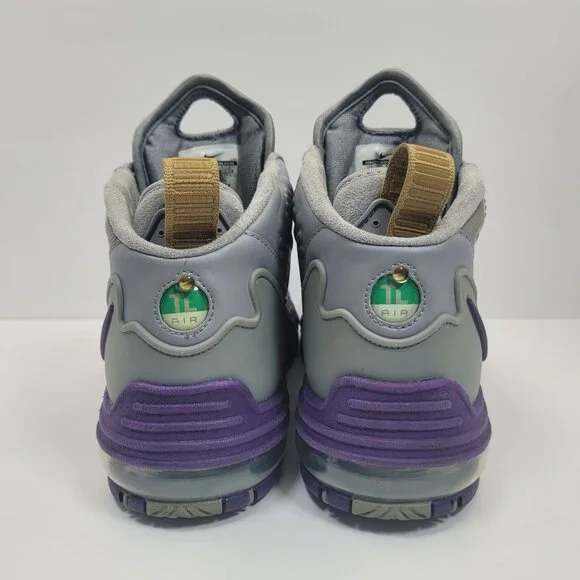 Nike Air Max Pillar 2012 Men\'s Gray Purple Sneakers 525226-003 US Size 10 Size 10 - Nike Air Max Pillar Stealth Club Purple for sale  main image 4